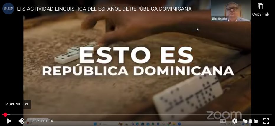 LTS ACTIVIDAD LINGÜÍSTICA DEL ESPAÑOL DE REPÚBLICA DOMINICANA